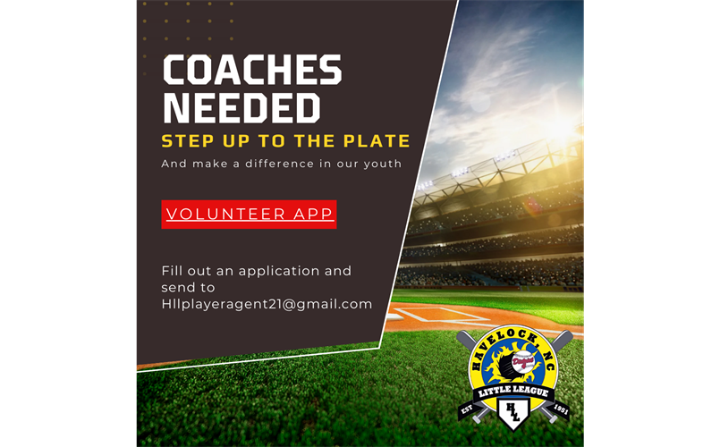 Coaches Needed